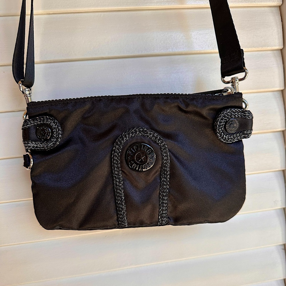 Kipling Gorilla Gurlz black crossbody purse